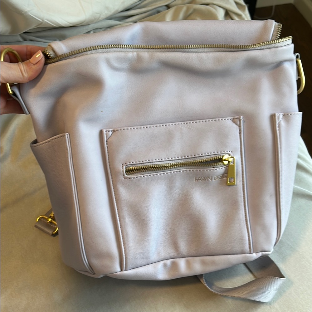 Fawn Design Lilac Diaper Bag